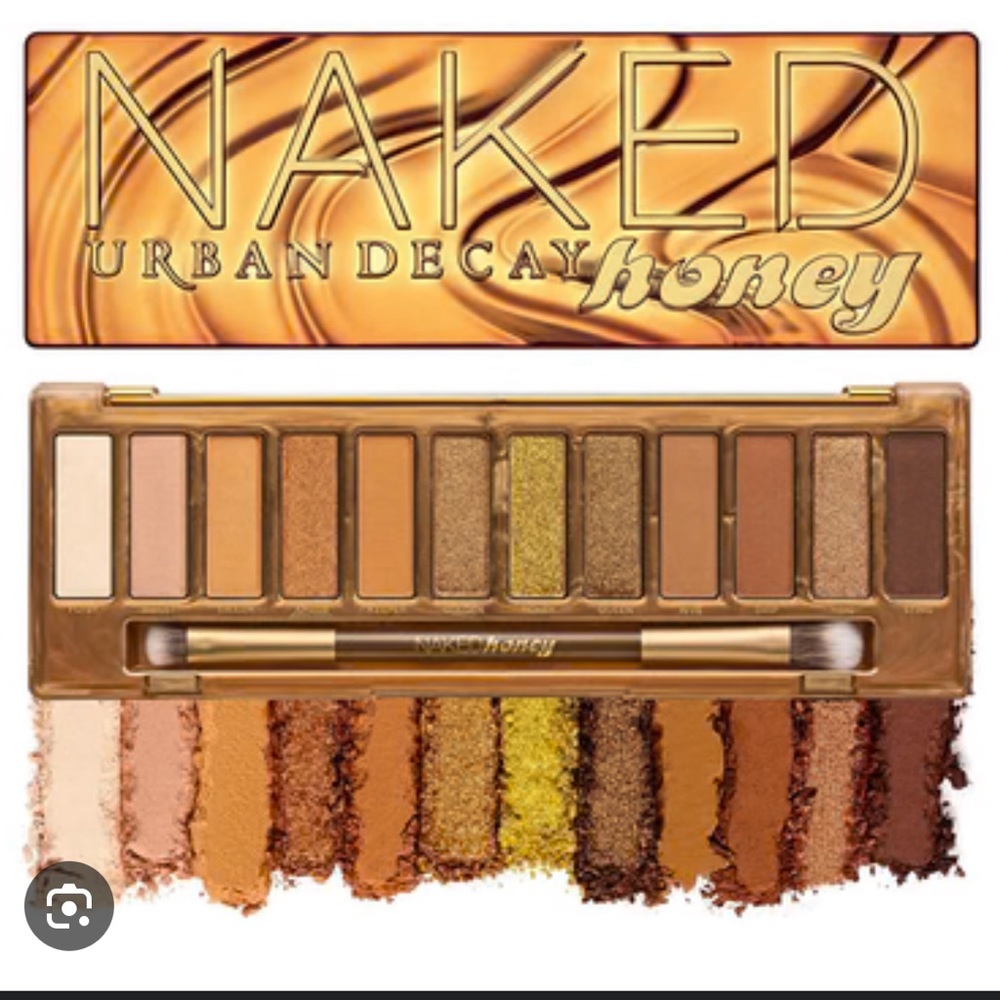 urban decay honey palette. only swatched. will sanitize prior to shipping.